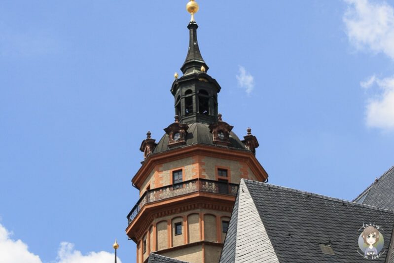 Turm der Nikolaikirche in Leipzig