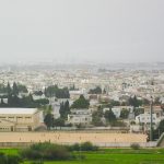 Aussicht auf Tunis von Karthago