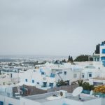 Die Stadt Sidi Bou Said von oben