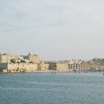 Blick auf das Fort St. Angelo in Malta