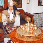 Statue in der Museumsvilla in Sidi Bou Said in Tunis