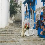 Souvenirlaeden in Sidi Bou Said in Tunis