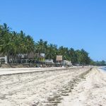 Der Bamburi Beach in Mombasa