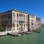Tolle Gebäude am Kanal Grande in Venedig