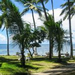 Der Weg vom Hotel zum Strand