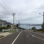 Fahrt über die Cliff Street mit toller Aussicht auf Sydney