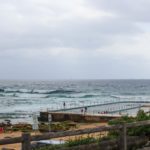 Das Curl Curl Beach Rock Pool in Australien