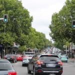 Der dichte Verkehr in Sydney