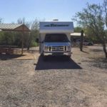 Mit dem Wohnmobil auf dem Campingplatz am Lake Pleasant