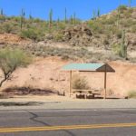 Ausstattung auf dem Campingplatz am Lake Pleasant