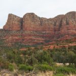 Aussicht vom Courthouse Vista nahe Sedona in Arizona