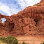 Das Naturschauspiel Double Arch im Arches National Park