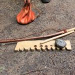 Werkzeug zum Feuermachen in der Altsteinzeit