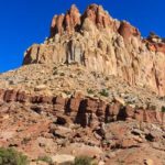 Blick auf die Zufahrt zum Capitol Gorge