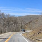 Fahrt über den Utah Highway 12 in Utah