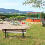 Spielplatz auf dem Campingplatz Bel’Epoque du Pilat