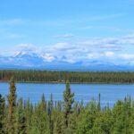 Anfahrt nach Valdez durch den Wrangell St. Elias Nationalpark Alaska