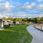 Strandcamping auf dem De Kleine Wolf Campingplatz