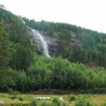 Ausflug zum Reiarsfossen Wasserfall in Setesdal