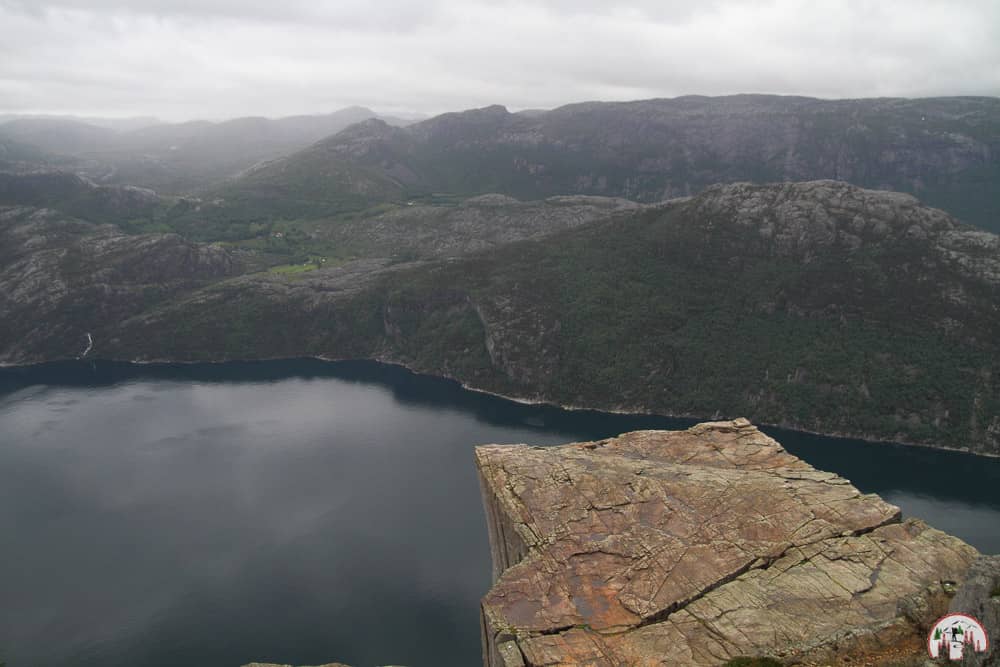 Ziel der Preikestolen Wanderung in Norwegen