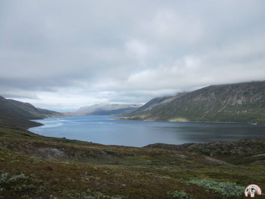 Landschaft auf der 9. Etappe vom Arctic Circle Trail